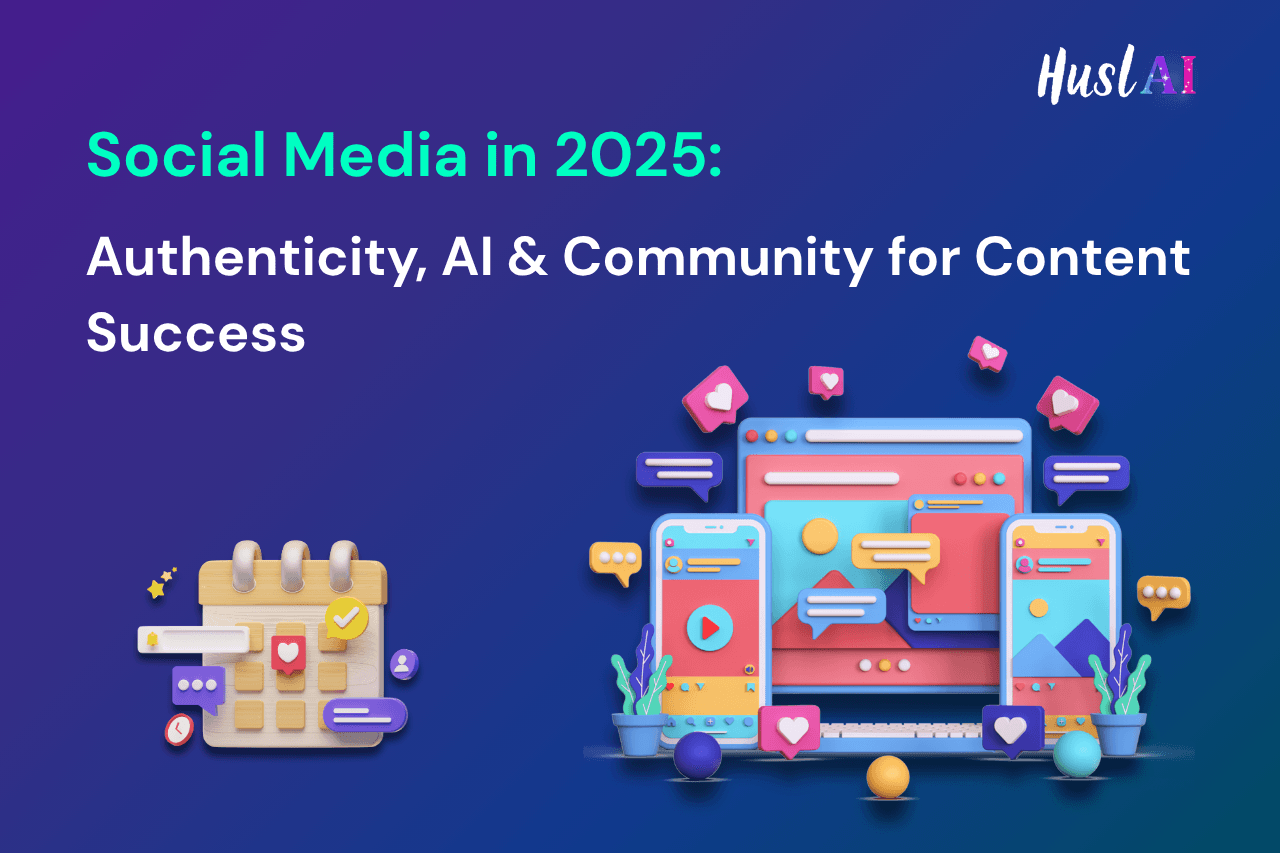 Social Media in 2025: Authenticity, AI & Community for Content Success
