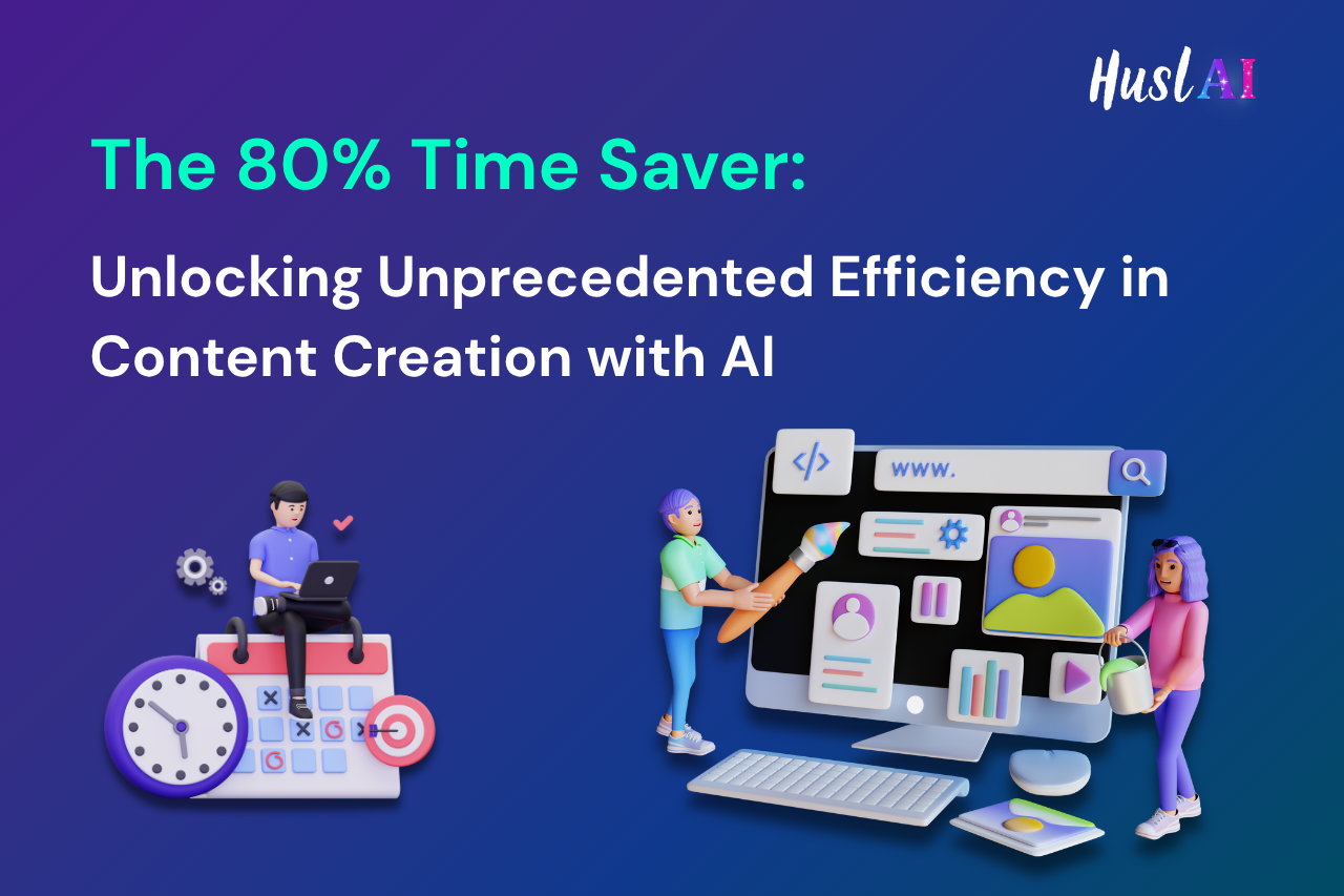 The 80% Time Saver: Unlocking Unprecedented Efficiency in Content Creation with AI