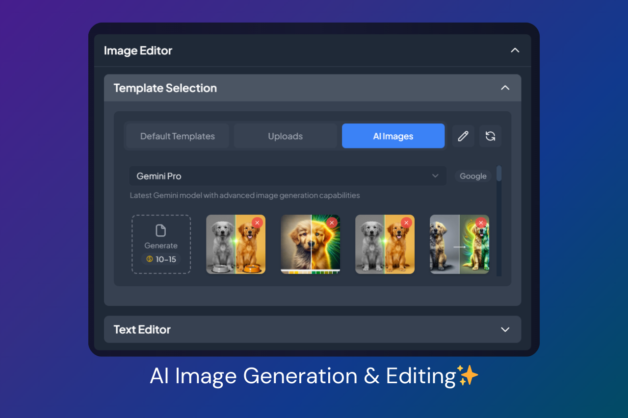 HuslAI - Textie - image-editing