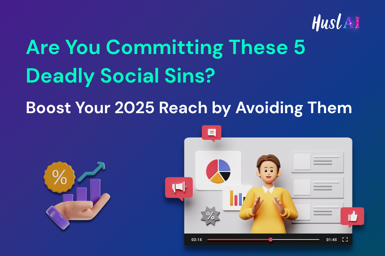 Are You Committing These 5 Deadly Social Sins? Boost Your 2025 Reach by Avoiding Them