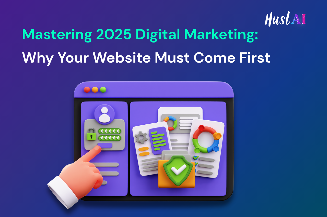 Mastering 2025 Digital Marketing: Why Your Website Must Come First Mastering 2025 Digital Marketing: Why Your Website Must Come First